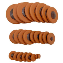 Tapis de Saxophone Alto Professionnels en Cuir, Coussins de Saxophone en Cuir, Coussins Durables pour Saxophonistes et Musiciens Passionnés