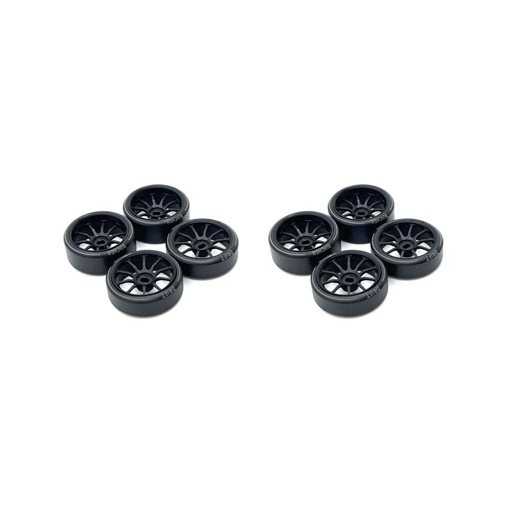 8Pcs Hard Plastic Drift Tire Tyre Metal Wheel Rim For 284131 K969 K989 P929 -Z 1/28 Rc Car Upgrades Parts,3 6033967229515