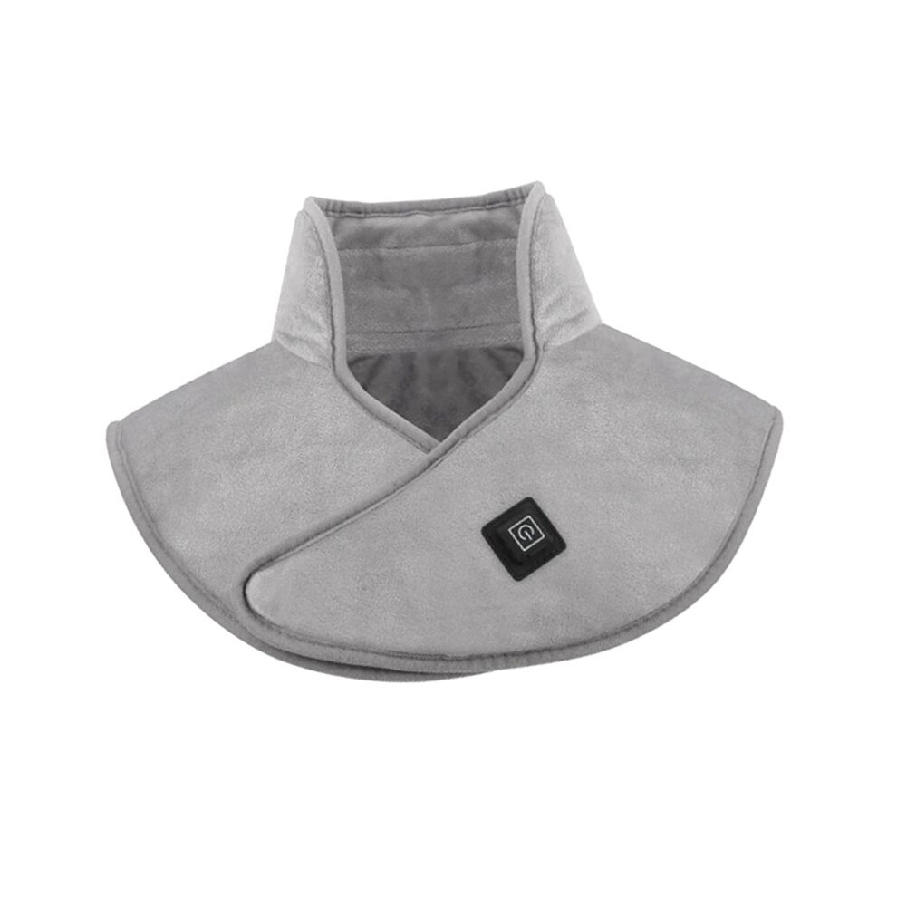 Brecantia Electric Heating Shoulder Neck Pad Usb Heated Back Wrap 3 Heat Level Soft Hot Compress Back Shawl Neck Heated Pad