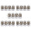 AC 220V B22 to E14 Base Socket Light Lamp Bulb Adapter Holder 20pcs 1
