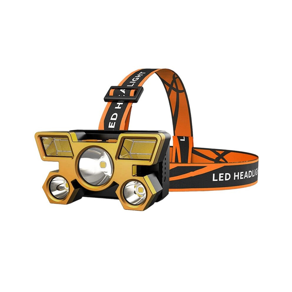 High-Intensity Usb Rechargeable Led Headlamp, Suitable For Activities Such As Fishing, Outdoor Camping And Night Hiking. 4711711522656