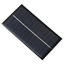 Tragbares 6V 1W Solarpanel für 3,7V 4,2V Lithium-Akkus, -Solarsystem, DIY-Spielzeug-Akkuladegeräte