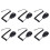 6X CM4 CB Radio Luidspreker Microfoon Microfoon 4 Pin voor / Auto Walkie Talkie 2