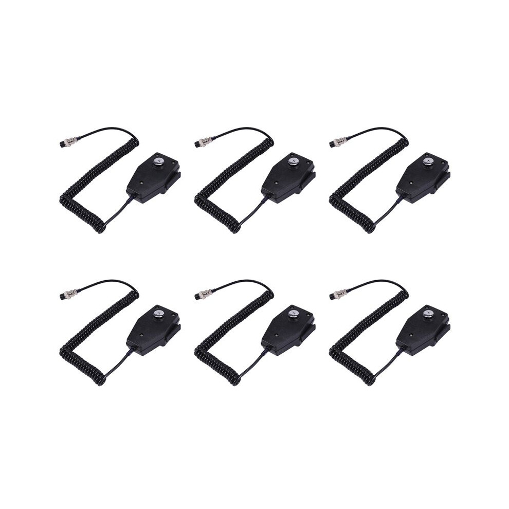 6X Cm4 Cb Radio Speaker Mic Microphone 4 Pin For / Car Walkie Talkie 6033687939770