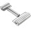 Pizza Roller Stainless Steel Small Rolling Pin, Smooth Non Stick Dough Roller Set, Metal Kitchen Utensils for Baking 1