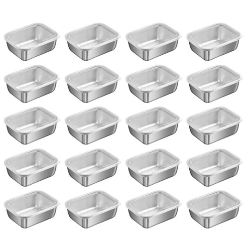 Stackable Food Storage Containers for Refrigerator Use Keep Food Fresh Save Space Fits Meal Prep and Leftovers