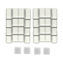 Cat Water Fountain Filters for TY09/TY10(2.2L/3.2L), Includes 8pack Water Filters and 4pack Pump Filters