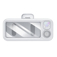 Waterproof Shower Phone Case with Speaker, Suction Cup Mount for Bathroom Shower Music & Handsfree Use