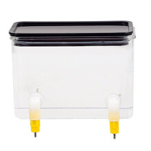 800ml Easifill Design Chicken Waterer with Dual Nipples & Lid for Chickens, Ducks, Geese, Outdoor Poultry Farmers