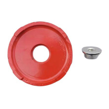 Sattel für Hydraulischen Wagenheber Aus Metall, Flache Gummiauflagen für Wagenheber, Adapter für Fahrzeughebung und -Reparatur