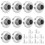 10pcs Concave  Wall Door Bumper, Doors Knob Wall Shield Handle Stoppers Knob Walls Mount Protector 1