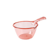 2 Pack Green Plastic Water Ladle with Thickened Durable Design and Ergonomic Grip for Kitchen and Bathroom