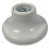 Elegant Vintage E27 Ceramic Lamp Base for DIY Wall and Ceiling Lighting White 1