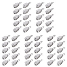 Crane Pulley Block M15 Lifting Crane Swivel Hook Single Pulley Block Hanging Wire Towing Wheel 50Pcs