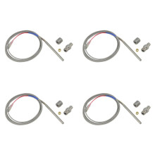 4X voor Uitlaatgastemperatuursensor Egt K-Type Thermokoppelsonde Uitlaattemperatuursensor Draad Uitlaattemperatuursensor