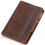 Vintage Leather A5 Notebook Cover with 6-Ring Binder - Refillable Organizer, Multi-Function Planner for Office, School 1