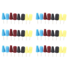48X Buffing Polishing Wheel Car Polish Buffing Shank Polishing Sponge Cone Metal Foam Pad
