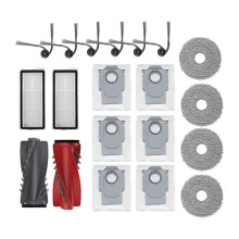 For Qrevo / EdgeC / S5A / 5V1 / Curv Vacuum Parts Main Side Brush Hepa Filter Mop Cloth Dust Bags