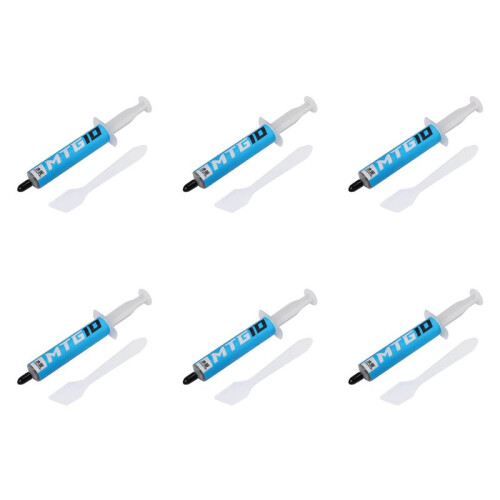 6X SNOWMAN MTG10 Thermal Paste, Silicone Grease CPU Thermal Paste, Desktop Notebook Image Chip Silicone Thermal Paste
