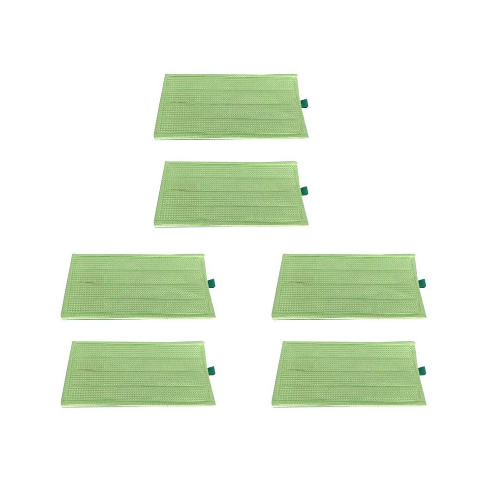 6Pcs Mop Cloth For Kobold Sp600 Mf600 Vacuum Cleaner Spare Parts Accessories Wet & Dry Washable Mop Pad 4713075675443