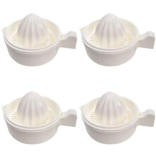 4X Manuell Citronpressare, Apelsinjuicepressare, Citrusapelsin Manuell Handpressare Lock Rotationspress Anti-Slip Reamer