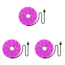 3X LED Licht Wachsen Lassen Voll 5V USB Licht Wachsen Lassen Strip 2835 LED Lampen für Pflanzen GewäChs Haus Hydroponisches Wachsen