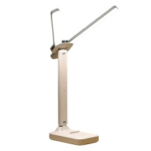 Lampada da Scrivania A LED A Doppia Testa, Luce di Lettura Pieghevole e Dimmerabile con Ricarica USB, Luce Notturna per Camera da Letto, Dormitorio,