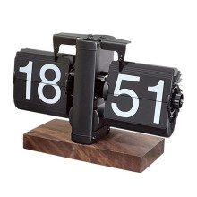 Horloge de Bureau Mécanique Multifonctionnelle, Style Vintage et Créatif, Idéale pour un Salon, un Café, une Maison ou un Hôtel.