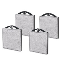 Lot de 4 Cartouches Filtrantes pour Aquarium, Filtre pour Aquarium Ă Poissons, Remplacement pour Filtre pour Aquarium Ă Tortues en Cas de Faible