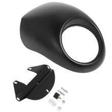 Carénage de Phare de Moto pour  883 XL1200, Couvercle de Phare Modifié, Noir Mat