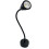 Adjustable LED Gooseneck Wall Light - Spotlight for Professional and Home Use Black 1