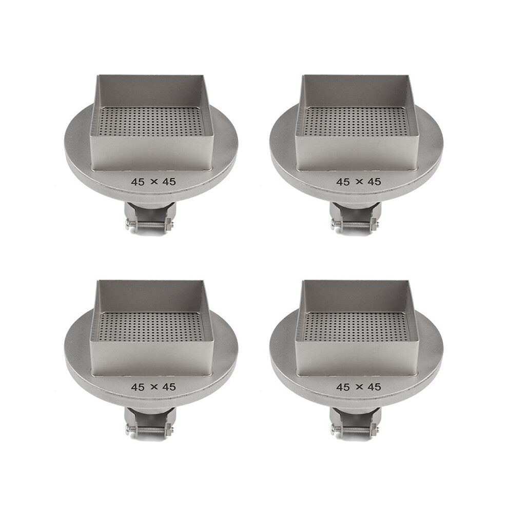 4Pcs 45Mmx45mm Hot Air Square Nozzles Bga Soldering Station Rework Stations Universal Bga Nozzle Welding Accessories 4713571469119