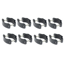 8X 360 Degree Bicycle Motorcycle Handlebar Clip Mount Pipe Clamp Bracket for 9 / 8 for ONE X