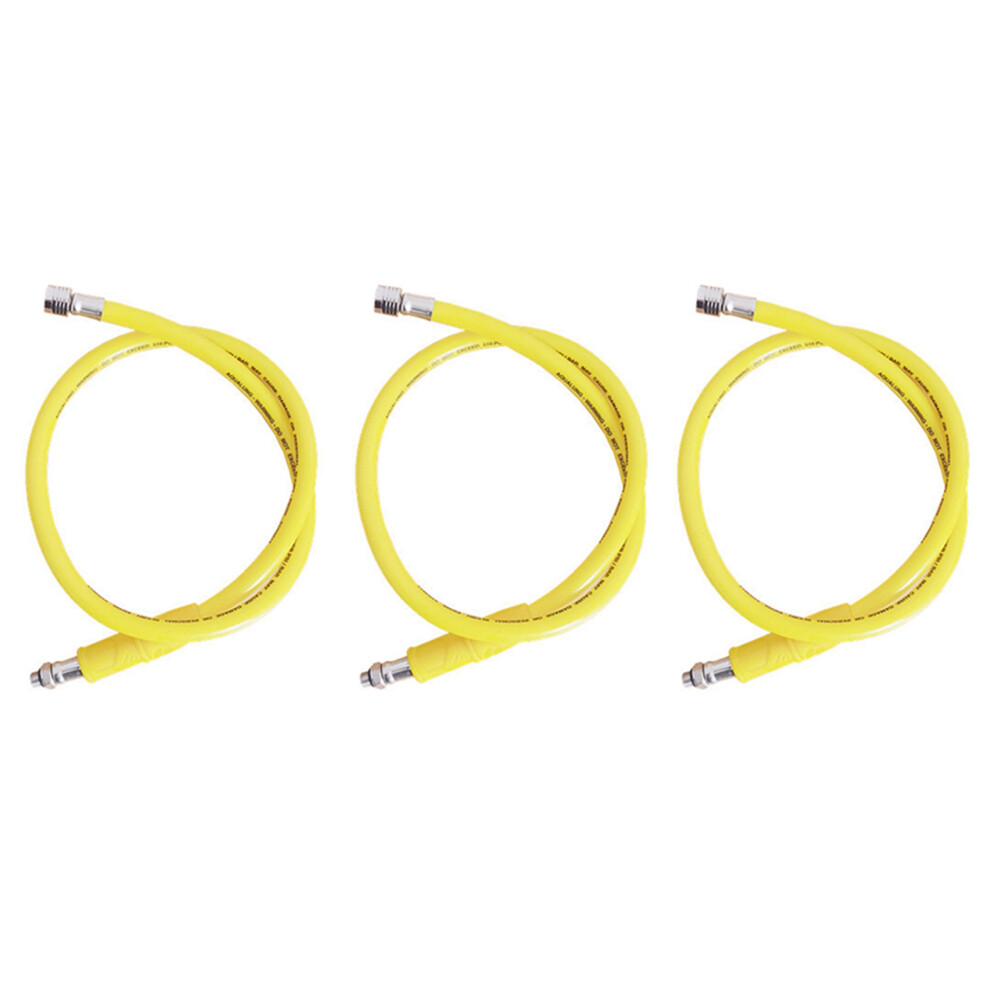 3X Durable Scuba Diving Bcd Medium Pressure Hose Scuba Diving Regulator For 2Nd Gauge Breathing Regulator 6033375220975