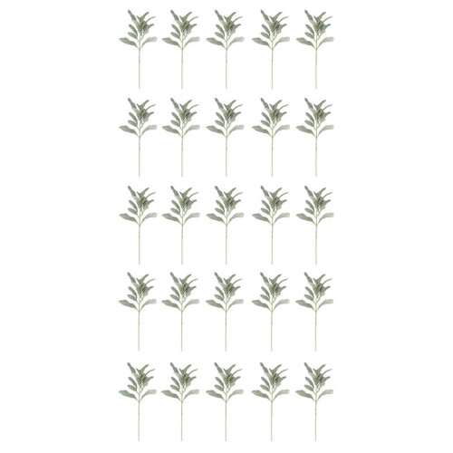 VáStagos de Oreja de Cordero de ImitacióN 25 Uds.