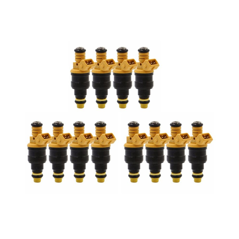 12Pcs Car Fuel Injectors Set 0280150762 Fit For 405 505 240 244 245 740 780 940 1.9L 2.2L 2.3L 6032285020859