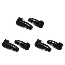 6x LED Dynamisk Blinkers Sidobackspegel Blinkljus för Fortuner Hilux Innova 2016+, Gul