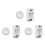 3X  Home Wireless Light  RF 433 MHz Remote Control AC 110V 220V Receiver Push Button Ceiling Lamp 1