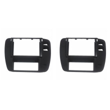 2pcs 9 INCH Car Radio Fascia for Patrol 1997-2005 Video Dash Panel Player Audio 2 Din Stereo Frame Mount Kit(RHD)