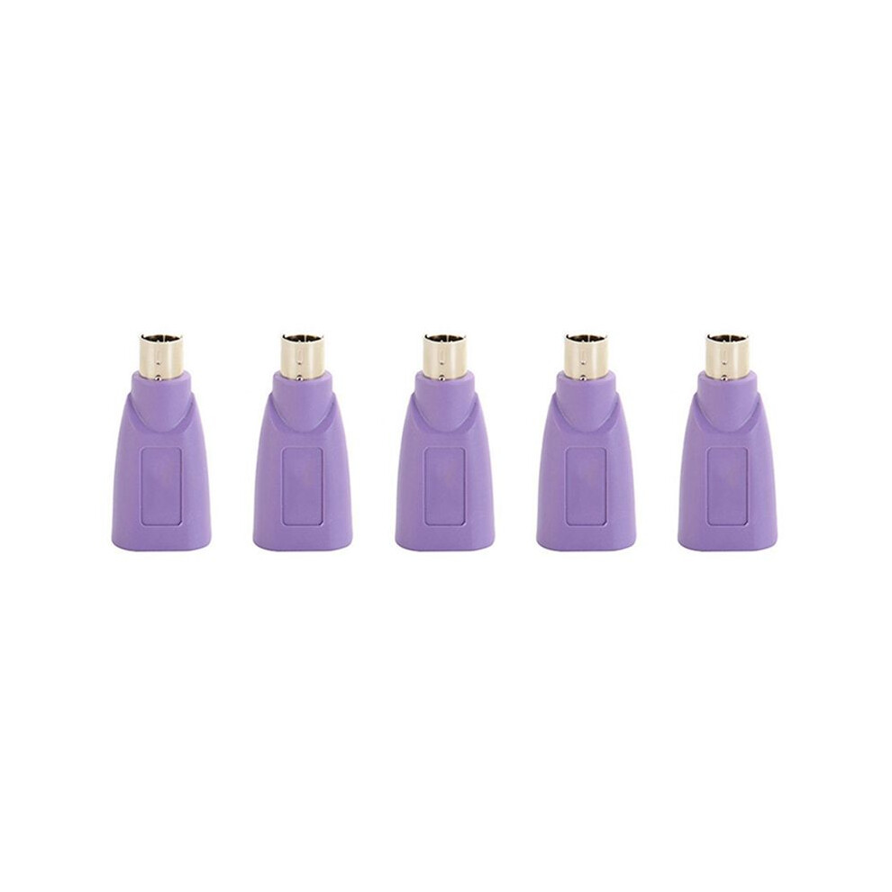 5X For Ps2 To Usb Connector, Computer Mouse And Keyboard Adapter, Mouse And Keyboard Converter 4713657397329