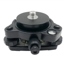 Tribrach with Optical Plummet&GPS Tribrach Adapter Carrier with 5/8InX11 Mount Rotate Screw for Total Station GPS GNSS B