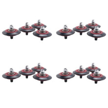16 Pack of 4581EL2002C Dryer Drum Roller Assembly Fit for , , GE Replace Part 4581EL3001C, PS8260240