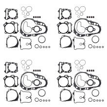 4X Kit de VedaçãO de ÓLeo da Junta Do Motor da Motocicleta Anel de VedaçãO Do Motor para ARCSU CAT DVX 400 KFX 400 LTZ400 QUADSPORT
