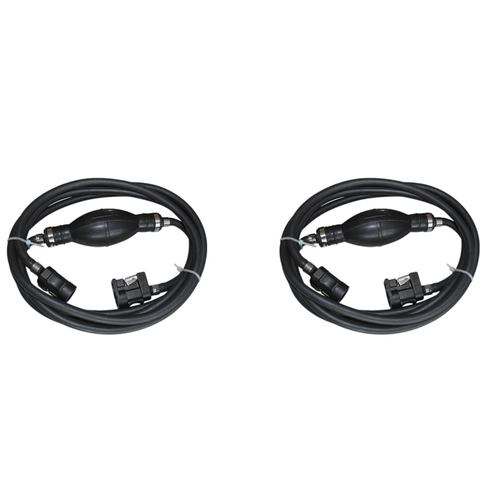 2X Boat Fuel Hose 6Mm Gas Hose Connector Outboard Boat Engine Petrol Tank Connectors Kit For Motor 300Cm 4712439190189