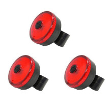 3X Fahrrad-RüCklichter, Intelligenter Sensor, Bremslichter, USB-Aufladung, Fahrradlicht, Fahrradlampe, Fahrradbeleuchtung, LED-Frontlicht C