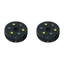 2X Accessorio per La Ponderazione Della Testa Della Mazza Vintage con Vite per Peso del Putter da 20G