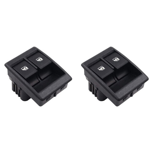 2X Car Power Window  Lifter Control Button for  12B357.3769 12B3573769 Accessories