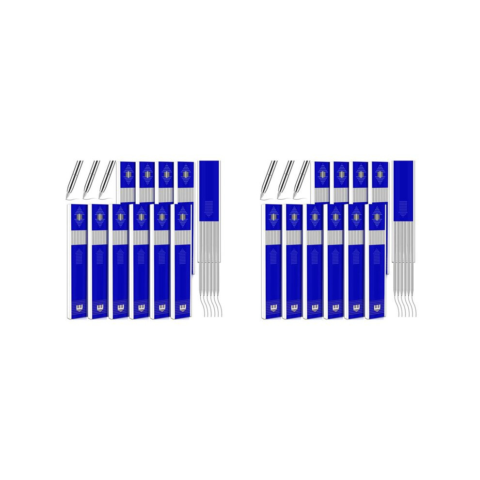 120 Pcs 2.8 Mm Solid Silver Streak Pencil Refills For Carpenter Mark Pencils Deep Hole Mechanical Pencil 6034163754894