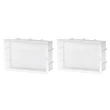 2X Moldes de Resina Grandes, Moldes de Silicona Rectangulares para Fundición de Resina, Moldes de Resina Epoxi para la Conservación de Flores,