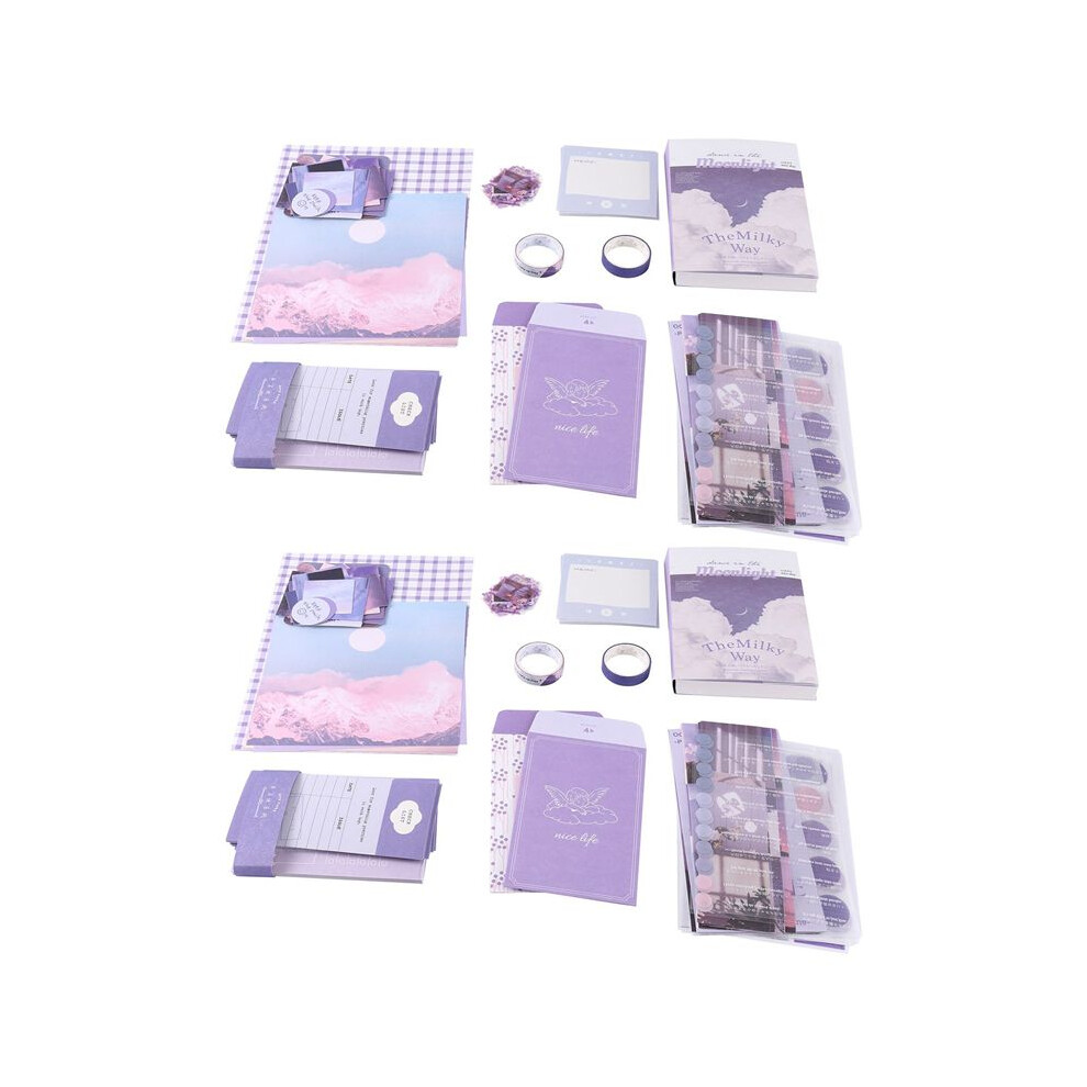 Aesthetic Scrapbook Kit(696Pcs), Junk Journal Kit With Journaling/Scrapbooking Supplies, Stationery(B) 6033360337886